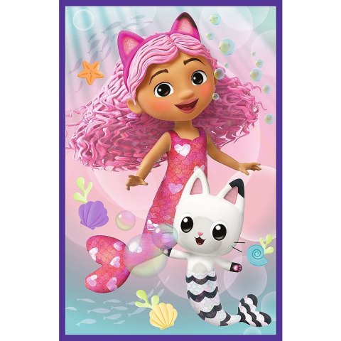 Trefl Puzzle Gabby Owady na łące 3x80 el. Trefl (34882)