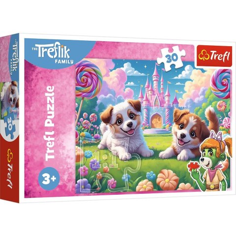 Trefl Puzzle Trefliki Świat pełen uśmiechu 30 el. Trefl (18319)