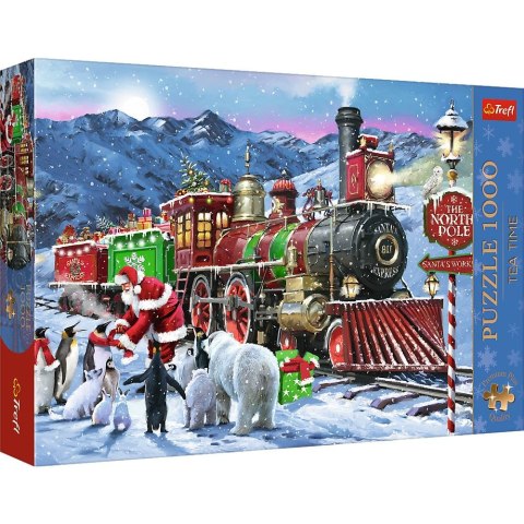 Trefl Puzzle Xmass Świąteczny pociąg Trefl (12087)