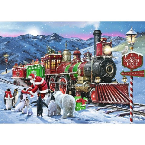 Trefl Puzzle Xmass Świąteczny pociąg Trefl (12087)