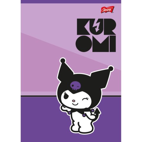 Unipap Zeszyt Kuromi aminowany A5 32k. 70g krata Unipap