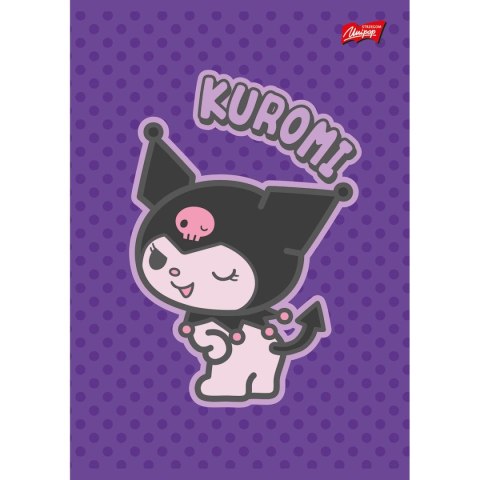 Unipap Zeszyt Kuromi aminowany A5 32k. 70g krata Unipap