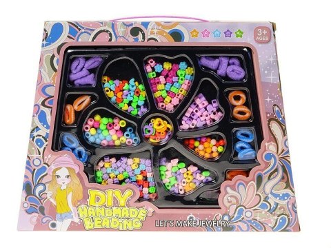 Adar Koraliki dla dziewczynki zestaw do nawlekania Adar (568884)