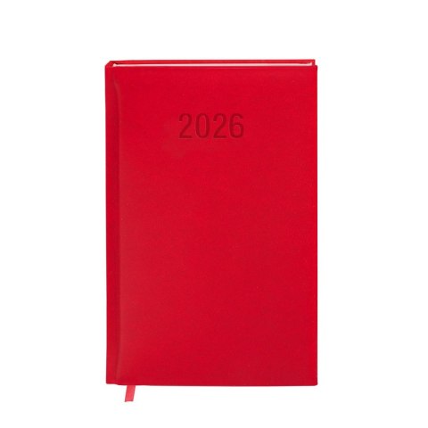Antra Kalendarz książkowy (terminarz) 2026 COLOROFIX TDW A6 Antra (CZERWONY)
