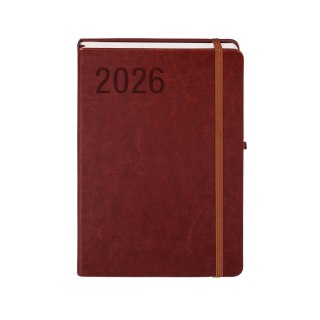 Antra Kalendarz książkowy (terminarz) 2026 FORMALIZM DNS A5 Antra (BRĄZOWY)