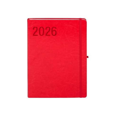 Antra Kalendarz książkowy (terminarz) 2026 FORMALIZM TDW A4 Antra (CZERWONY)