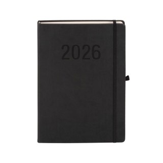 Antra Kalendarz książkowy (terminarz) 2026 MEMOFIX DNS A4 Antra (CZARNY)