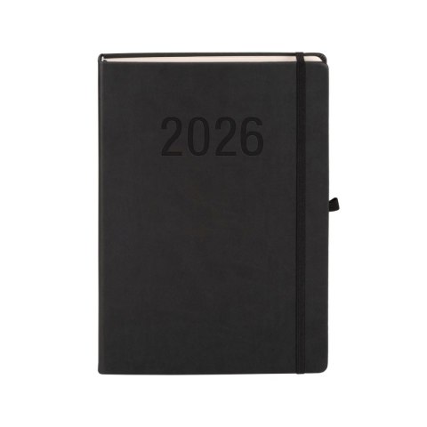 Antra Kalendarz książkowy (terminarz) 2026 MEMOFIX DNS A4 Antra (CZARNY)