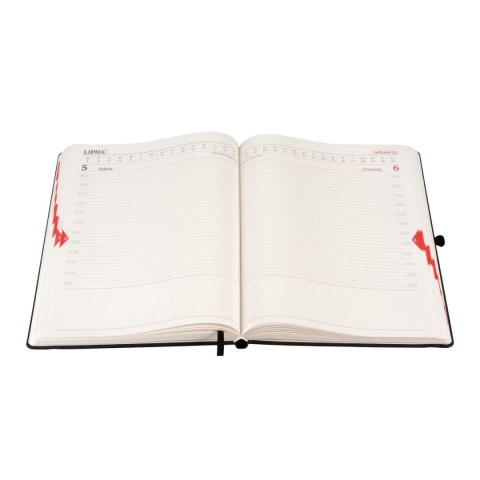 Antra Kalendarz książkowy (terminarz) 2026 MEMOFIX DNS A4 Antra (CZARNY)