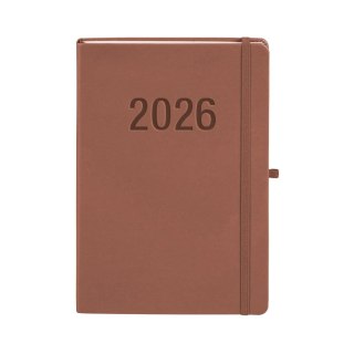 Antra Kalendarz książkowy (terminarz) 2026 MEMOFIX TDW B5 Antra (MOCHA MAUSE)