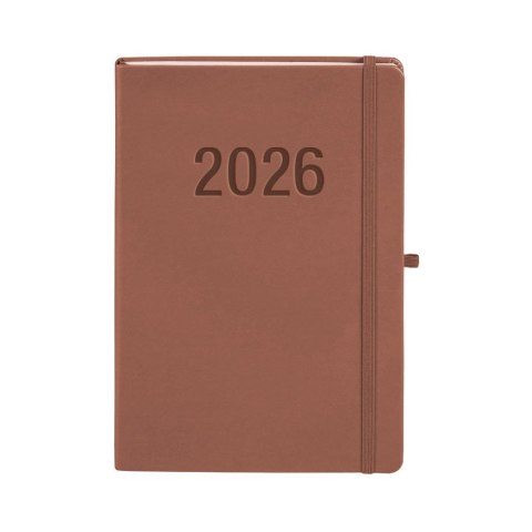 Antra Kalendarz książkowy (terminarz) 2026 MEMOFIX TDW B5 Antra (MOCHA MAUSE)