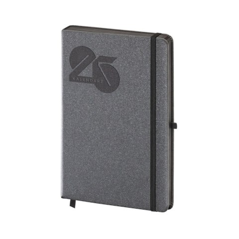 Antra Kalendarz książkowy (terminarz) BLACK/BLACK 2026 A5 Antra (A5 DNS)