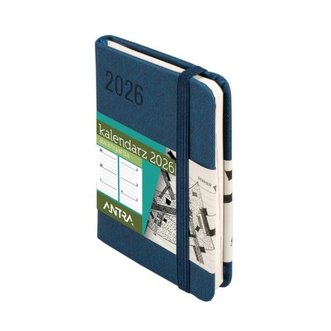 Antra Kalendarz książkowy (terminarz) GRANATOWY AVANGARDA A7 Antra (2026)