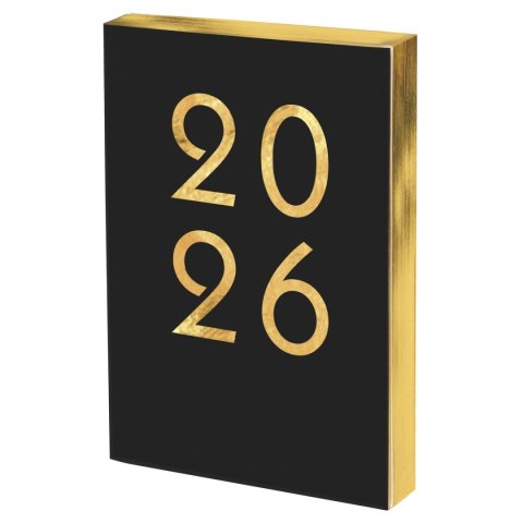 Antra Kalendarz książkowy (terminarz) czarny ART 2026 A5 Antra (A5 DNS)
