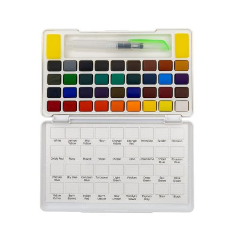 Astra Farby akwarelowe z pedzęlkiem i paletką 36 kolor. Astra (602124006)