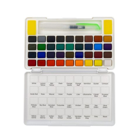 Astra Farby akwarelowe z pedzęlkiem i paletką 36 kolor. Astra (602124006)