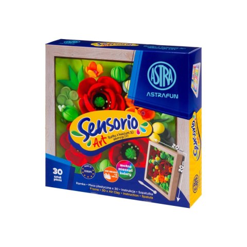 Astra Masa plastyczna dla dzieci Sensorio Art Z Ramką Maki Astra (336125004)
