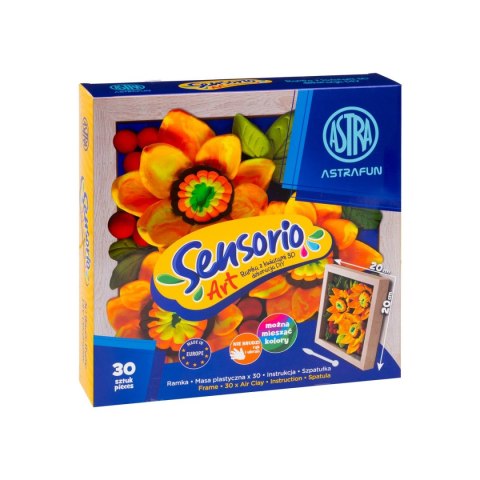 Astra Masa plastyczna dla dzieci Sensorio Art Z Ramką Słoneczniki Astra (336125003)