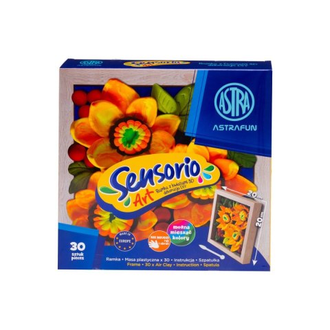 Astra Masa plastyczna dla dzieci Sensorio Art Z Ramką Słoneczniki Astra (336125003)
