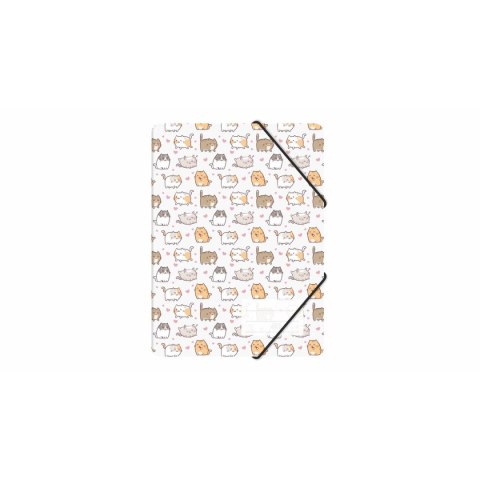 Biurfol Teczka plastikowa na gumkę KITTENS A4 mix Biurfol (TGN-A4-35)