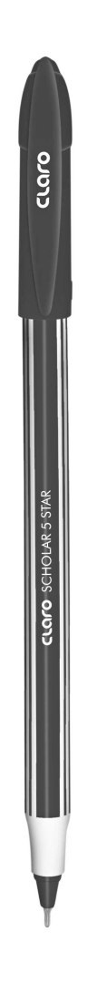 Claro Długopis 5 Star wkład czarny 0,6mm Claro (CLA024)