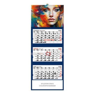 Jotan Kalendarz ścienny ART trójdzielne 320mm x 855mm Jotan (T56)