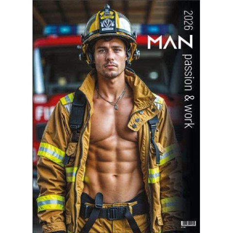 Jotan Kalendarz ścienny MAN, PASSION&WORK 13- planszowy 300mm x 350mm Jotan (WPK148)