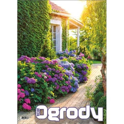 Jotan Kalendarz ścienny OGRODY WIELOPLANSZOWY 330mm x 500mm Jotan (WP133)