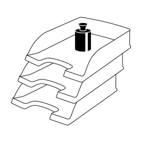 Leitz Szuflada na dokumenty PLUS przezroczysty polistyren PS [mm:] 255x70x 357 Leitz (52262002)