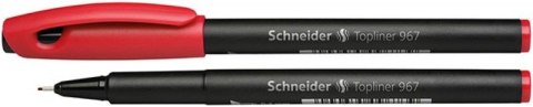 Schneider Cienkopis Topliner 967 wkład czerwony 0,4mm 1kol. Schneider (SR9672)