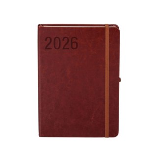 Antra Kalendarz książkowy (terminarz) 2026 FORMALIZM TDW A4 Antra (BRĄZOWY)