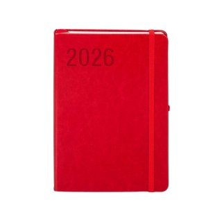 Antra Kalendarz książkowy (terminarz) 2026 FORMALIZM TDW A5 Antra (CZERWONY)