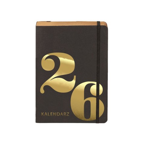 Antra Kalendarz książkowy (terminarz) 2026 KRAFT DNS A5 Antra (ZŁOTY)