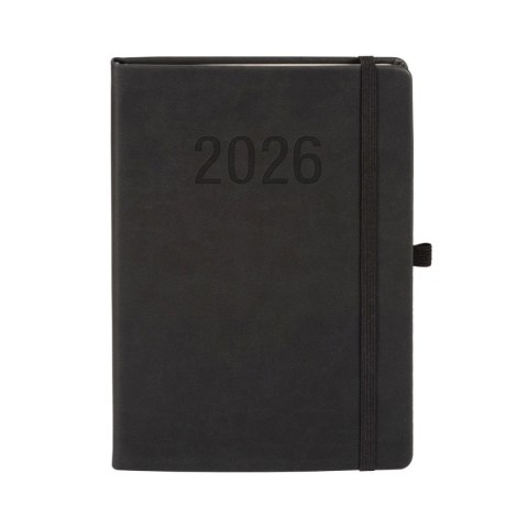 Antra Kalendarz książkowy (terminarz) 2026 MEMOFIX TDW A5 Antra (CZARNY)