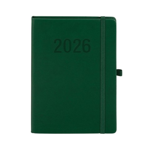 Antra Kalendarz książkowy (terminarz) 2026 MEMOFIX TDW A5 Antra (ZIELONY)