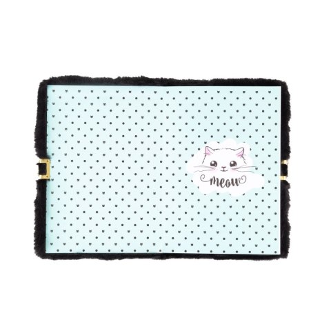 Astrapap Pamiętnik Fluffy Kitty Black A5 Astrapap (101025001)