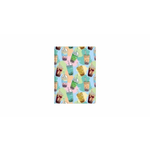 Biurfol Notes (notatnik) BUBBLE TEA A6 krata Biurfol (NNO-20-37)