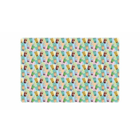 Biurfol Podkład na biurko BUBBLE TEA mix PVC PCW Biurfol (NPB-02-37)