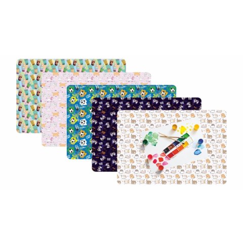 Biurfol Podkładka PODKŁADKA DO PRAC PLASTYCZNYCH Biurfol (PSN-A3-MIX)