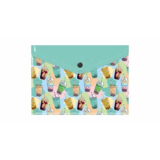Biurfol Teczka plastikowa BUBBLE TEA A5 mix Biurfol (TKN-A5-37)