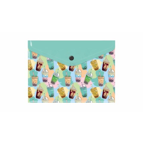 Biurfol Teczka plastikowa BUBBLE TEA A5 mix Biurfol (TKN-A5-37)