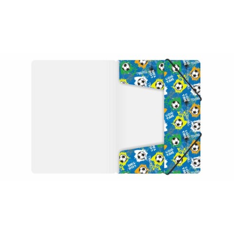 Biurfol Teczka plastikowa na gumkę FOOTBALL A4 mix Biurfol (TGN-A4-34)