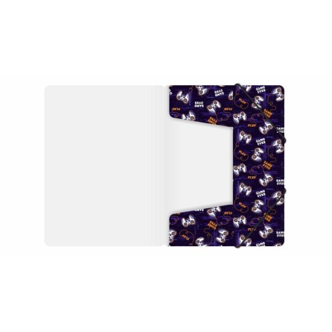 Biurfol Teczka plastikowa na gumkę GAMEPAD A4 mix Biurfol (TGN-A4-33)