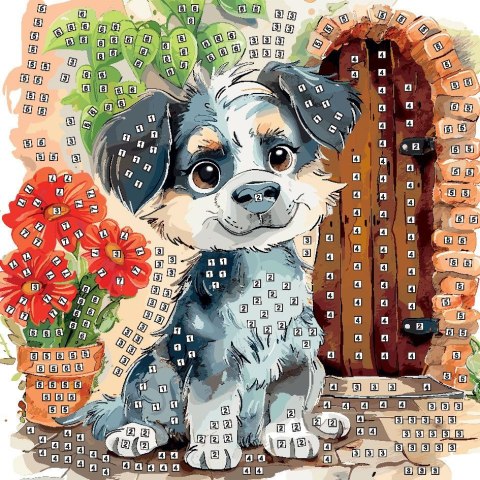 Fun&Joy Mozaika piesek Fun&Joy