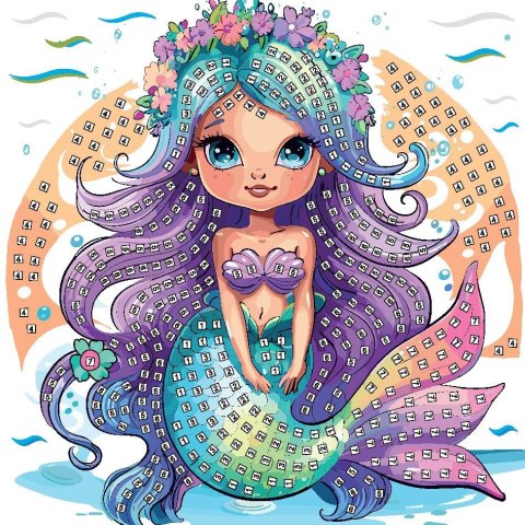 Fun&Joy Mozaika syrenka Fun&Joy