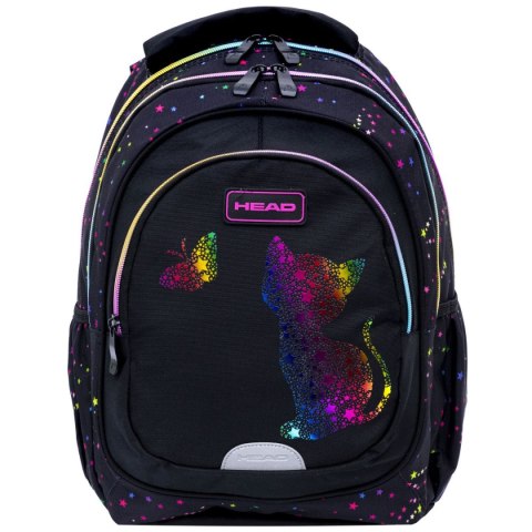 Head Plecak Golden Effect Rainbow Kitty Head (502025032)