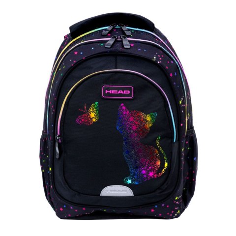Head Plecak Golden Effect Rainbow Kitty Head (502025032)