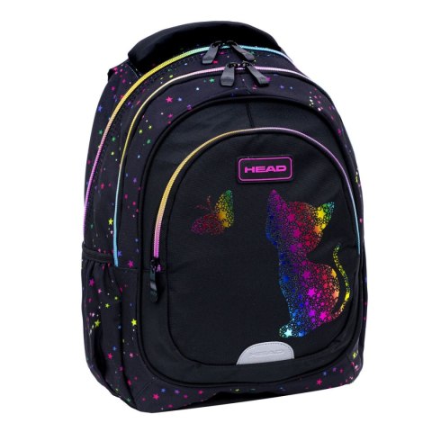 Head Plecak Golden Effect Rainbow Kitty Head (502025032)