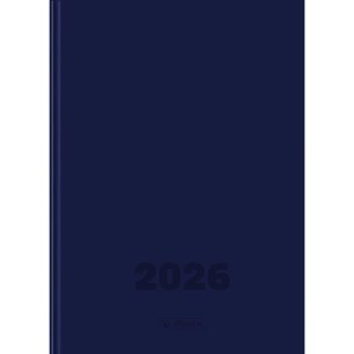 Herlitz Kalendarz książkowy (terminarz) DTP dzienny szefa granatowy A5 Herlitz (400204132)