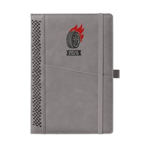 Jotan Kalendarz książkowy (terminarz) TECHBOOK dzienny 2026 A5 Jotan (KT125-127)